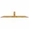 Ekena Millwork Portland Rough Sawn Timber Gable Bracket, Western Red Cedar, 108"W x 22"H x 6"D x 6"F, 5/12 Pitch GBW108X22X0606POR00RWR - alternate 1